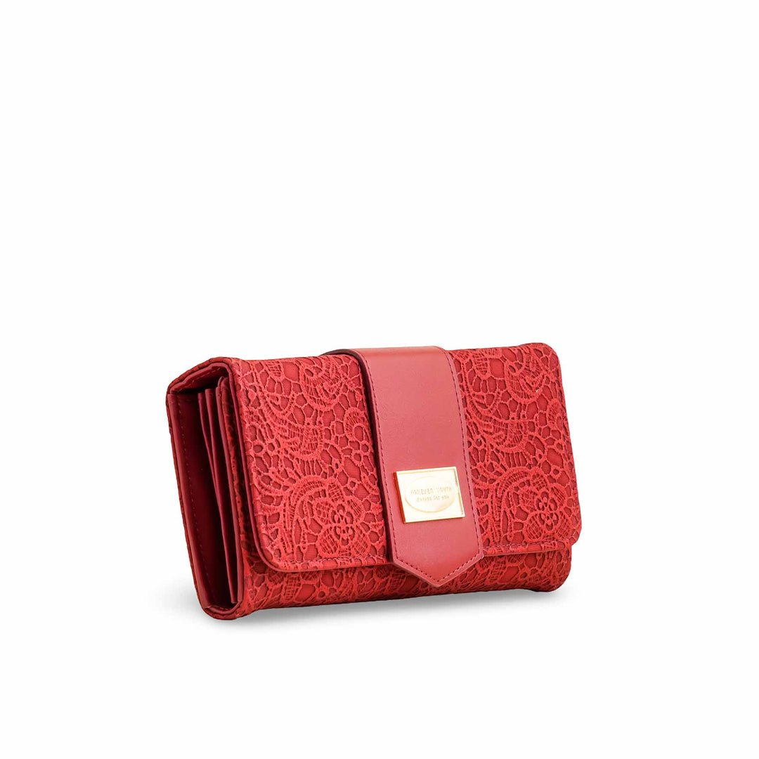 Red Casual Wallet For Women P70977