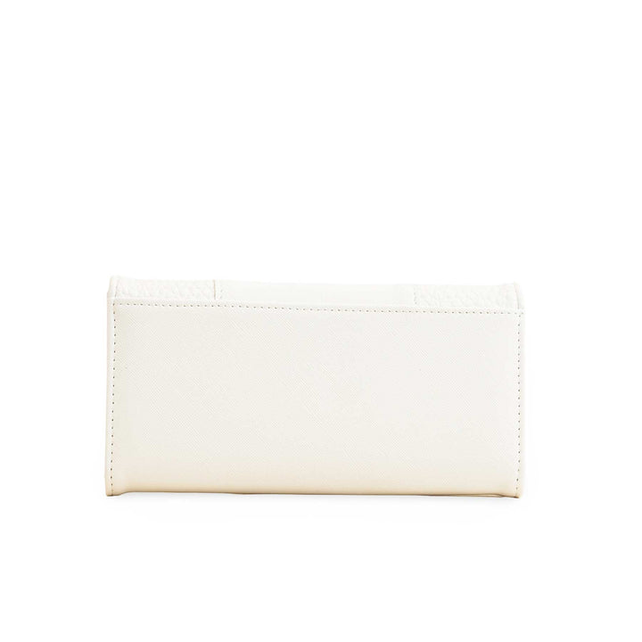 White Casual Wallet For Women P70978