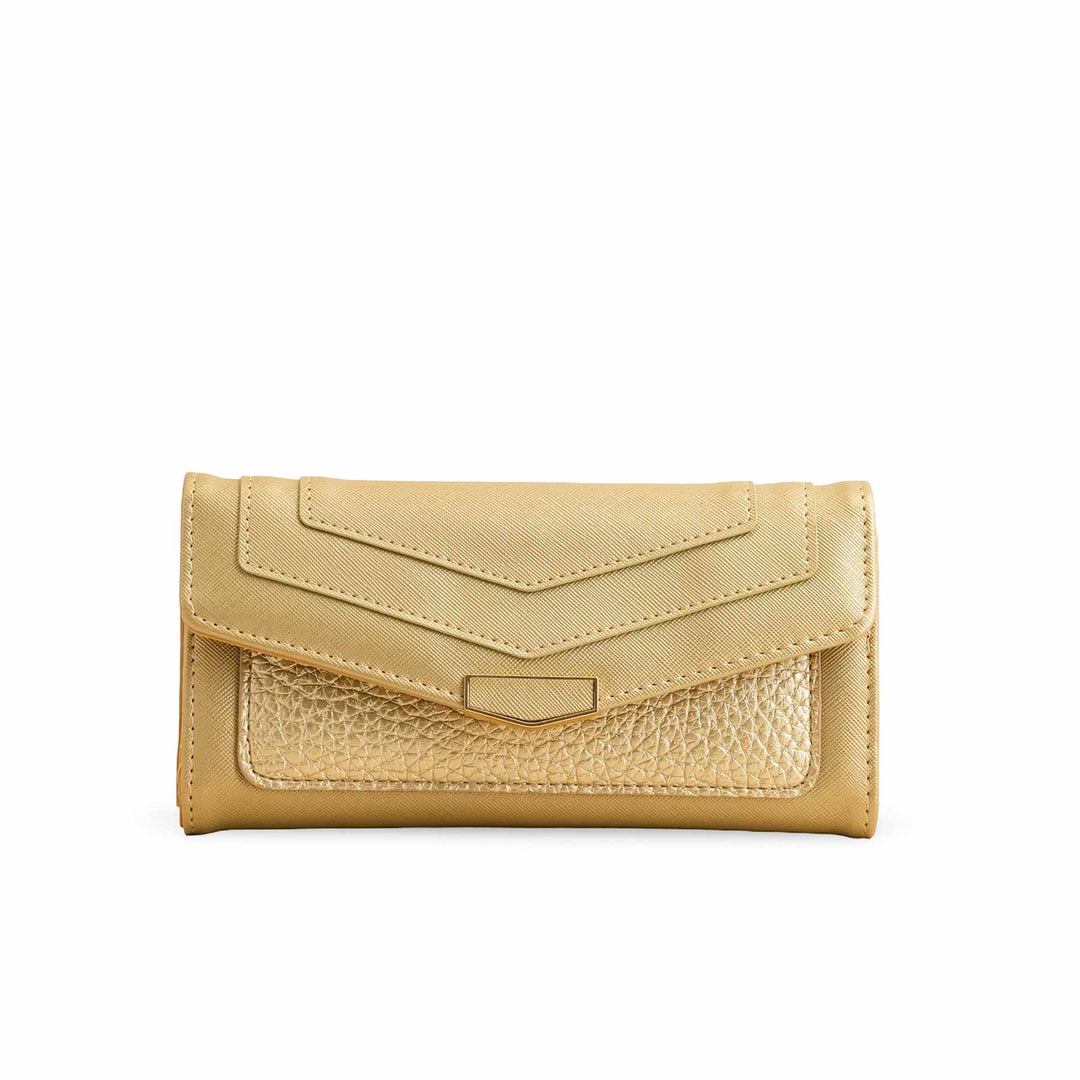 Golden Casual Wallet For Women P70980