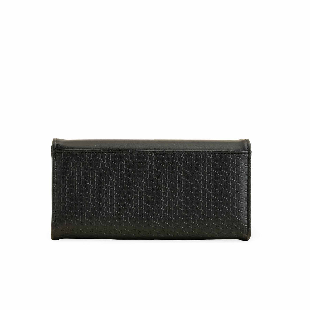 Black Casual Wallet For Women P70981
