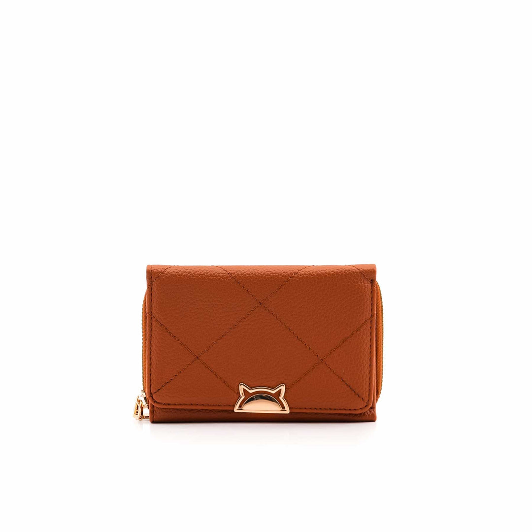 Brown Casual Wallet For Women P71124