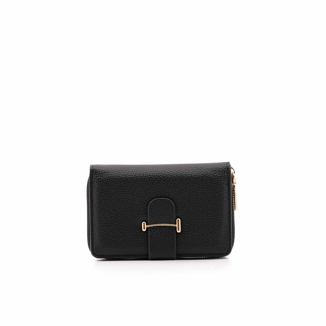 Black Casual Wallet For Women P71126
