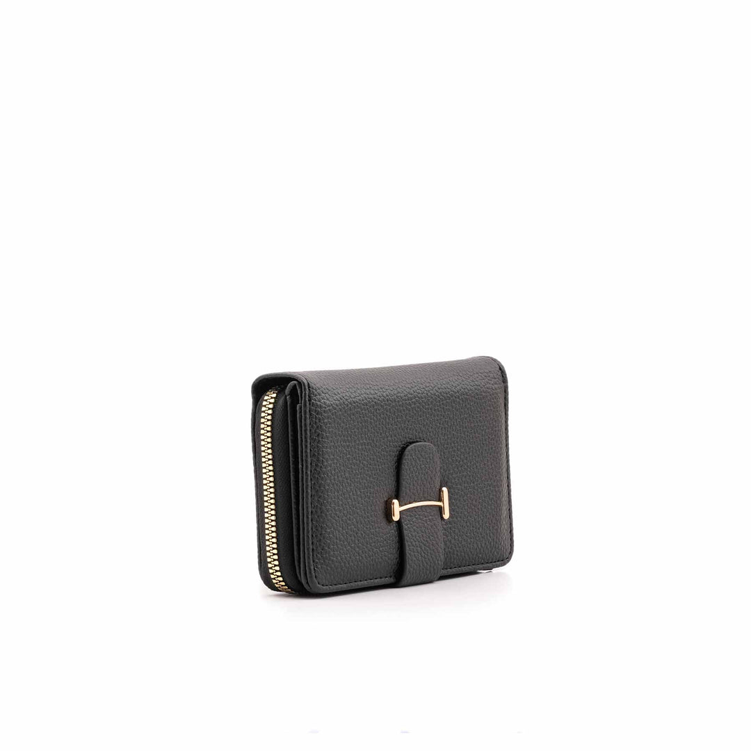 Black Casual Wallet For Women P71126