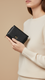 Black Casual Wallet For Women P71127
