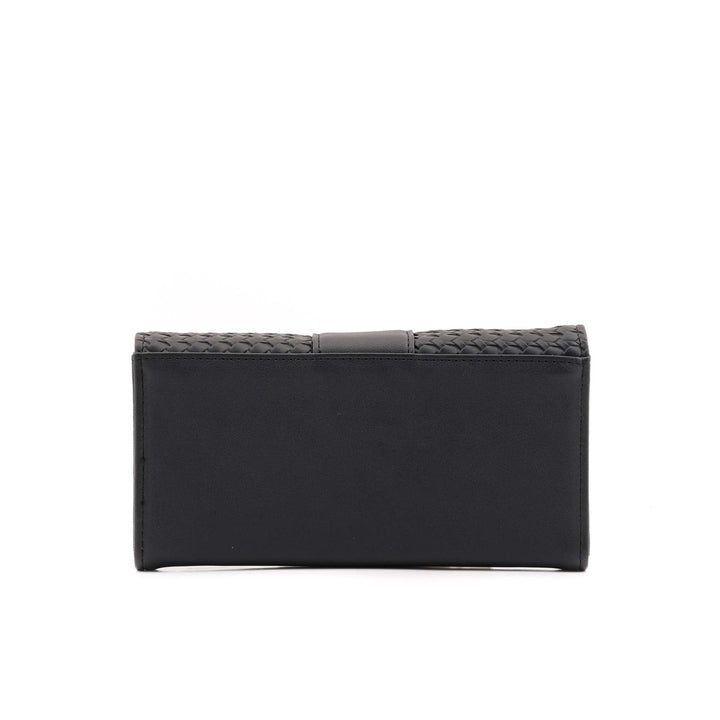 Black Casual Wallet For Women P71129