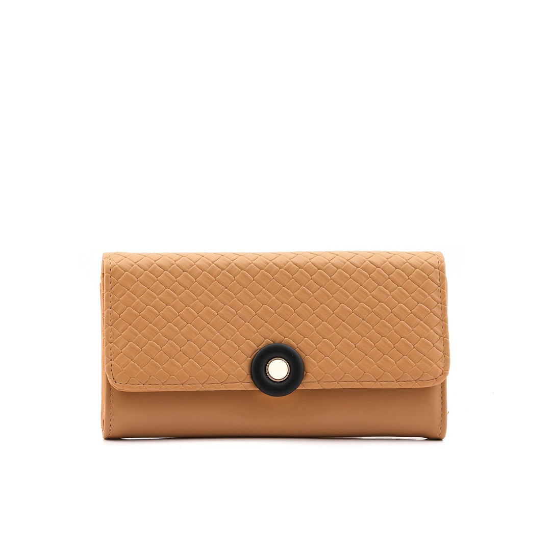 Beige Casual Wallet For Women P71133