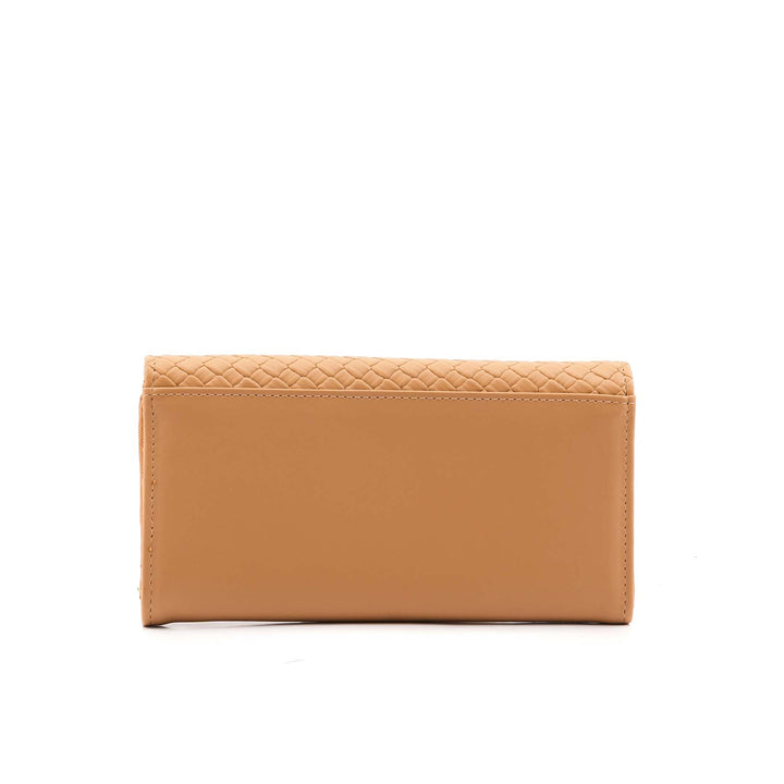 Beige Casual Wallet For Women P71133