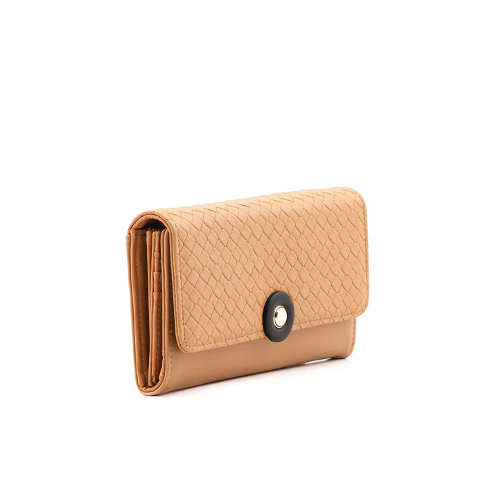 Beige Casual Wallet For Women P71133