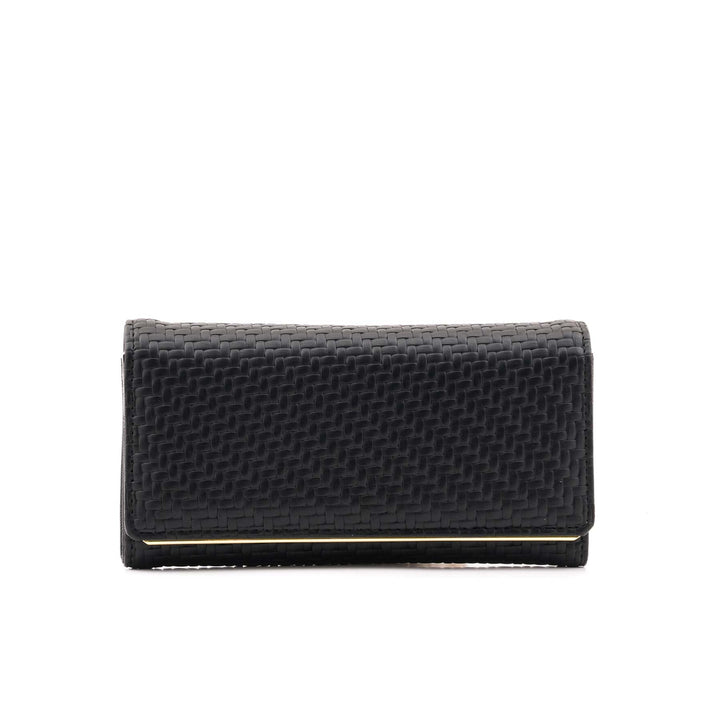 Black Casual Wallet For Women P71135