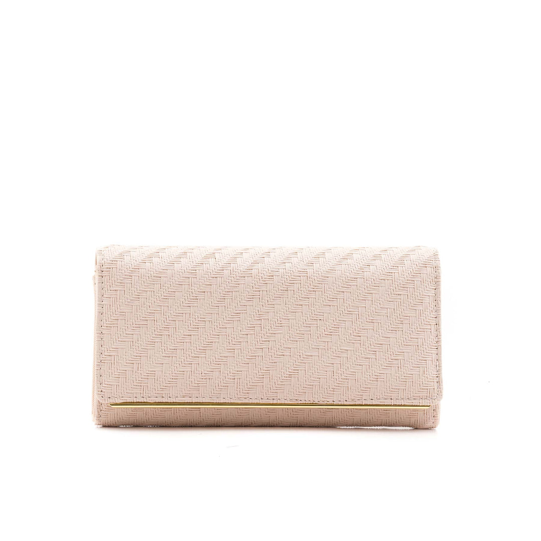 Beige Casual Wallet For Women P71136