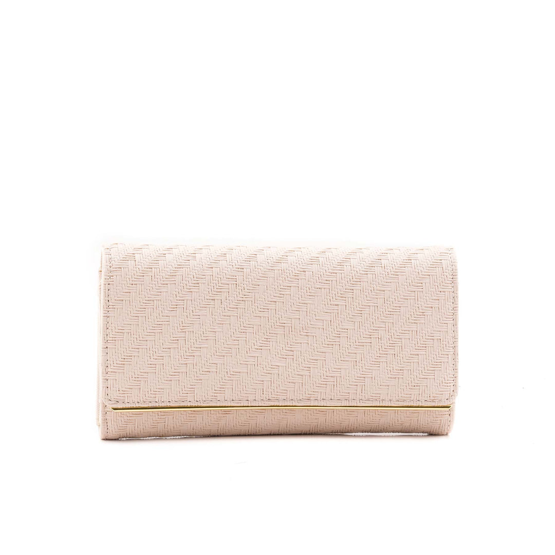 Beige Casual Wallet For Women P71137