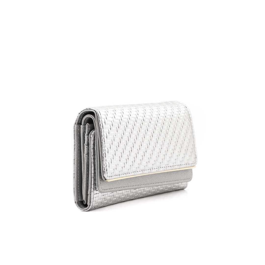 Silver Casual Wallet For Women P71138