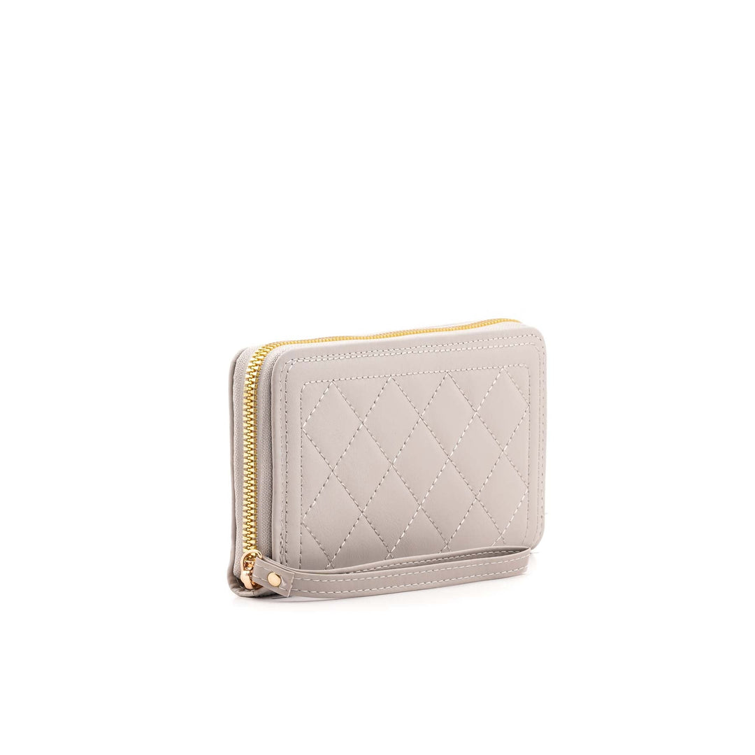 Grey Casual Wallet For Women P71142