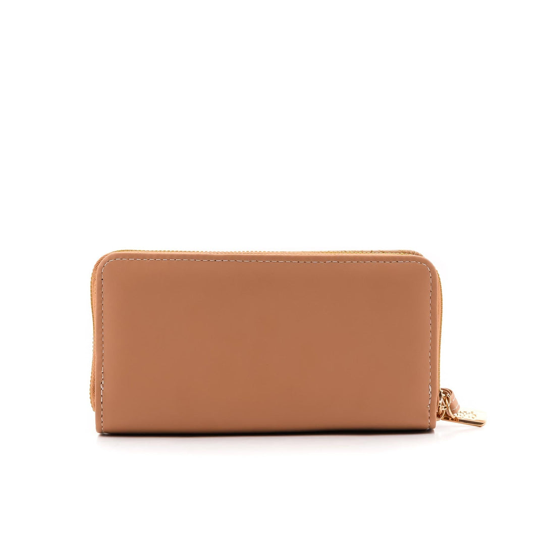 Beige Casual Wallet For Women P71143