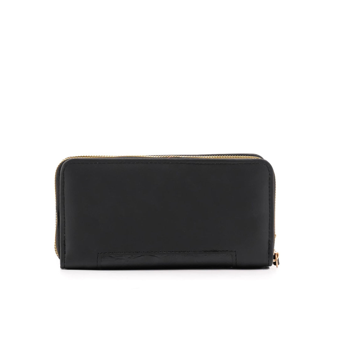 Black Casual Wallet For Women P71144