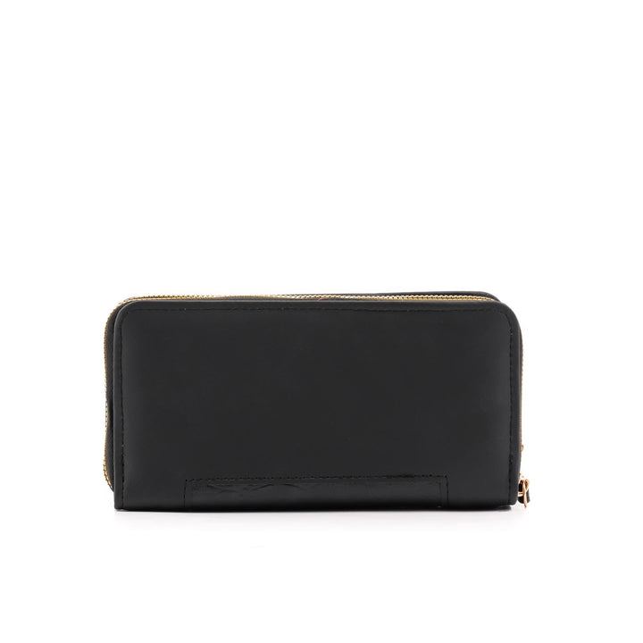 Black Casual Wallet For Women P71144