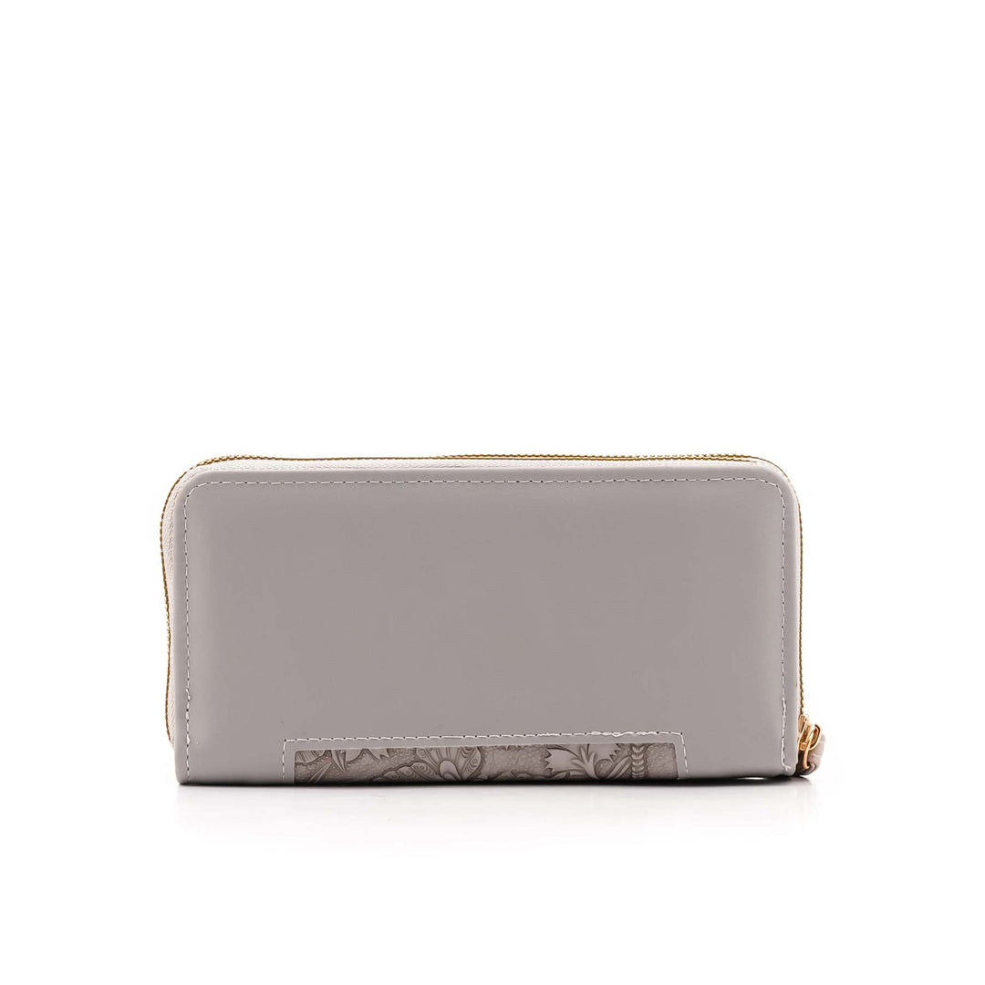 Grey Casual Wallet For Women P71144