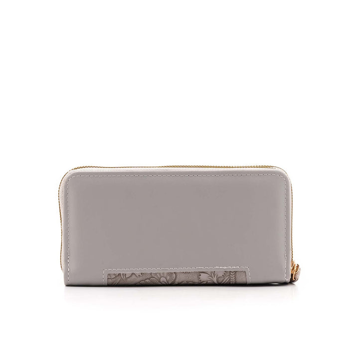 Grey Casual Wallet For Women P71144