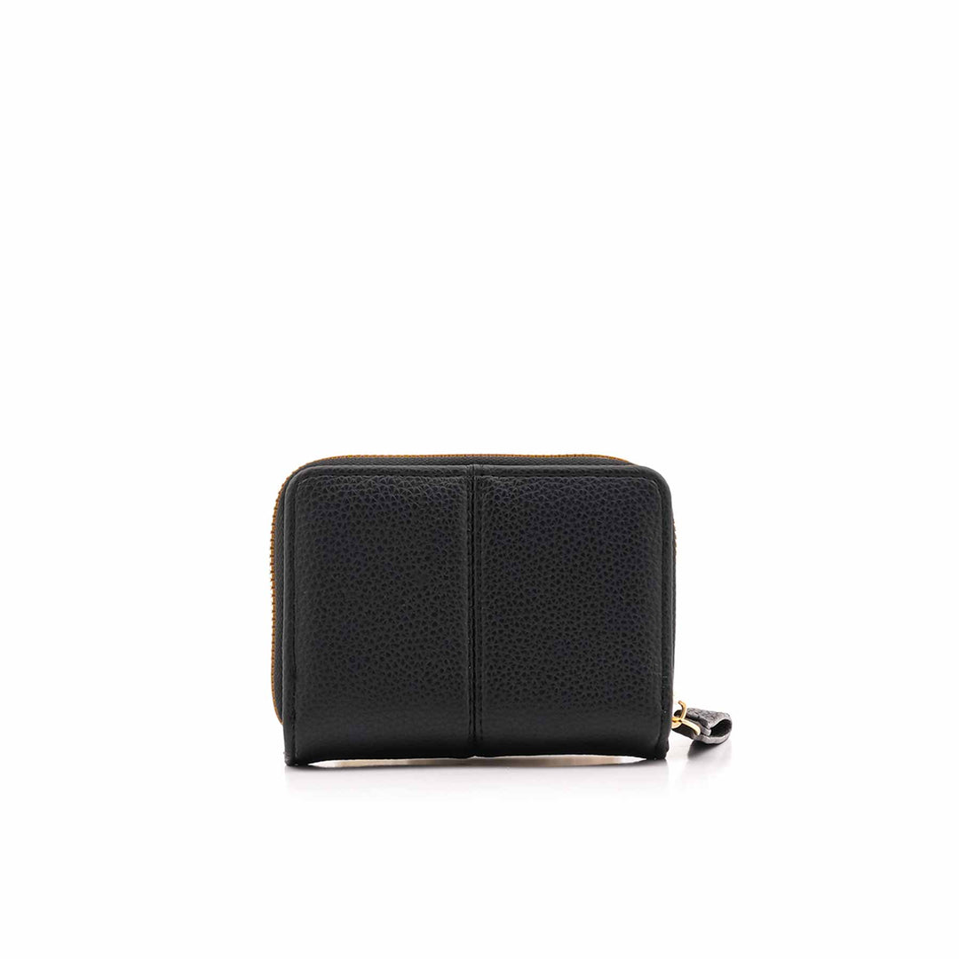Black Casual Wallet For Women P71154