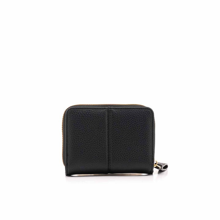 Black Casual Wallet For Women P71154