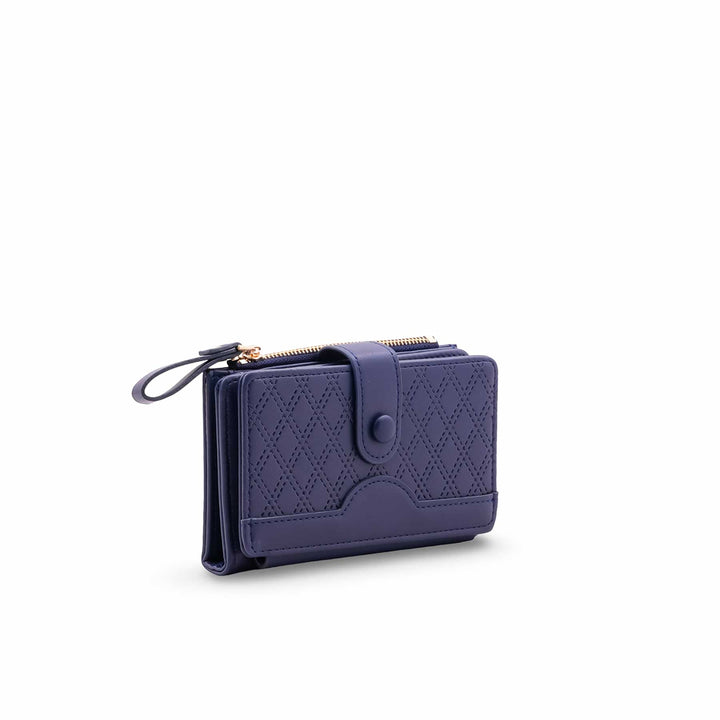 Blue Casual Wallet For Ladies P71170