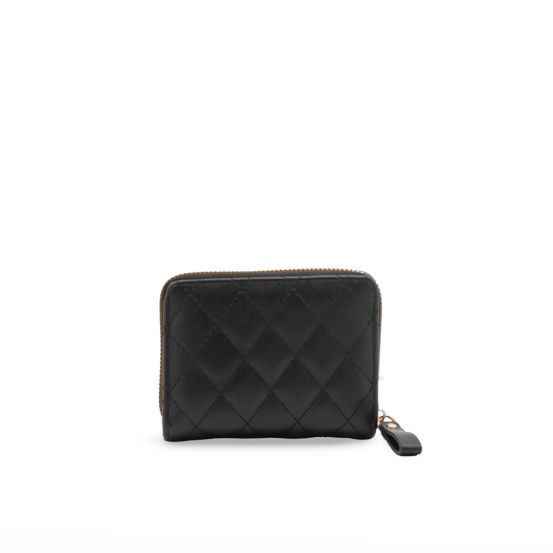 Black Casual Wallet For Women P71172