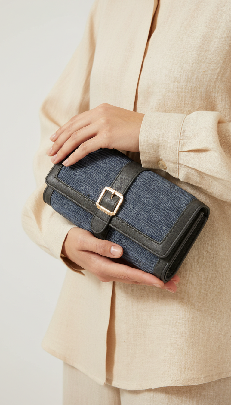 Grey Casual Wallet P97498