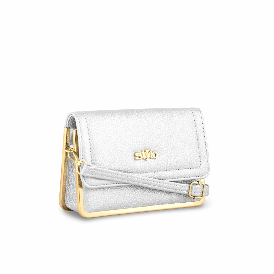 Silver Formal Pouch P97602