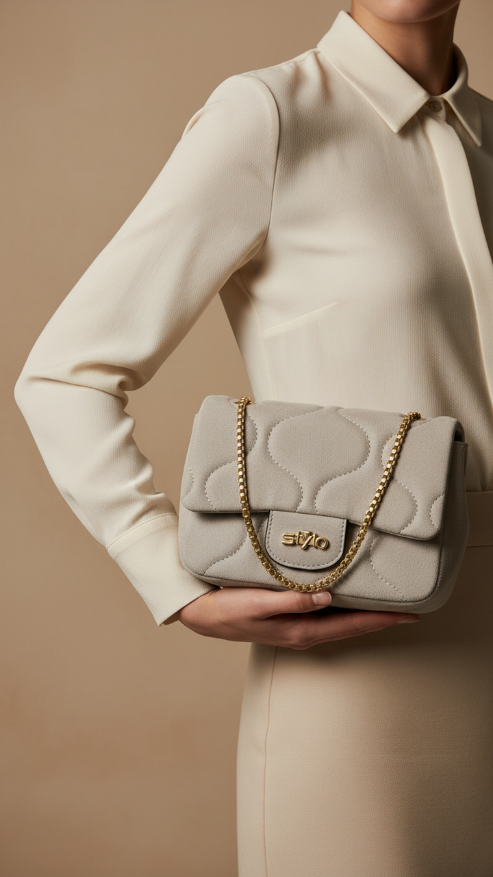 Grey Formal Pouch P97606