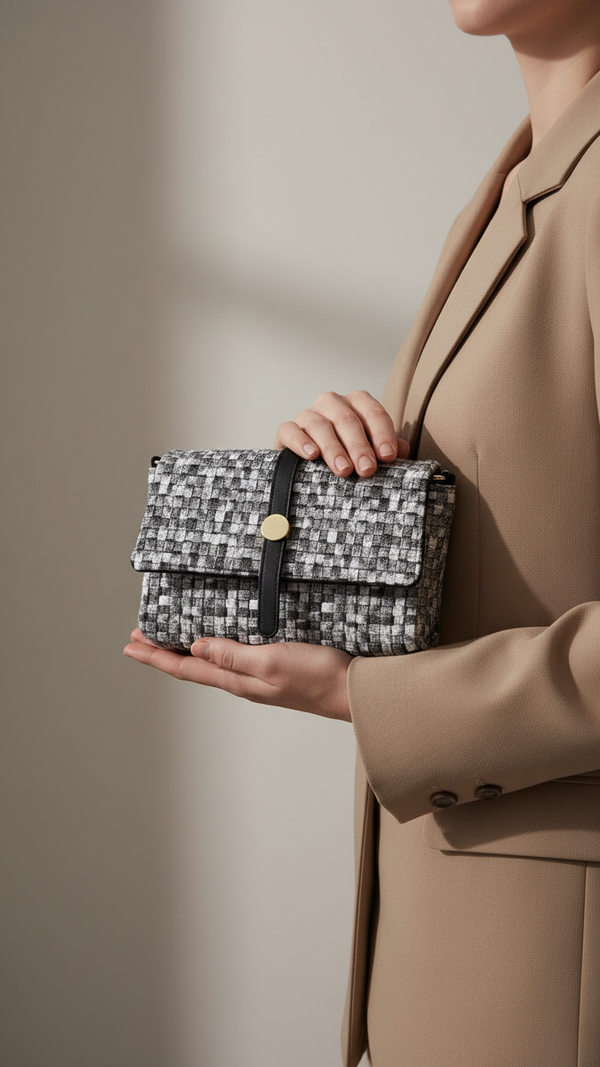 Black Formal Pouch P97608