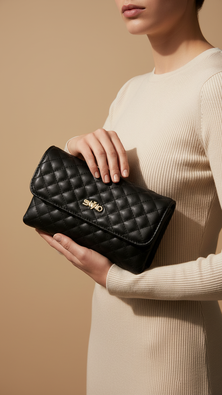 Black Formal Pouch P97614