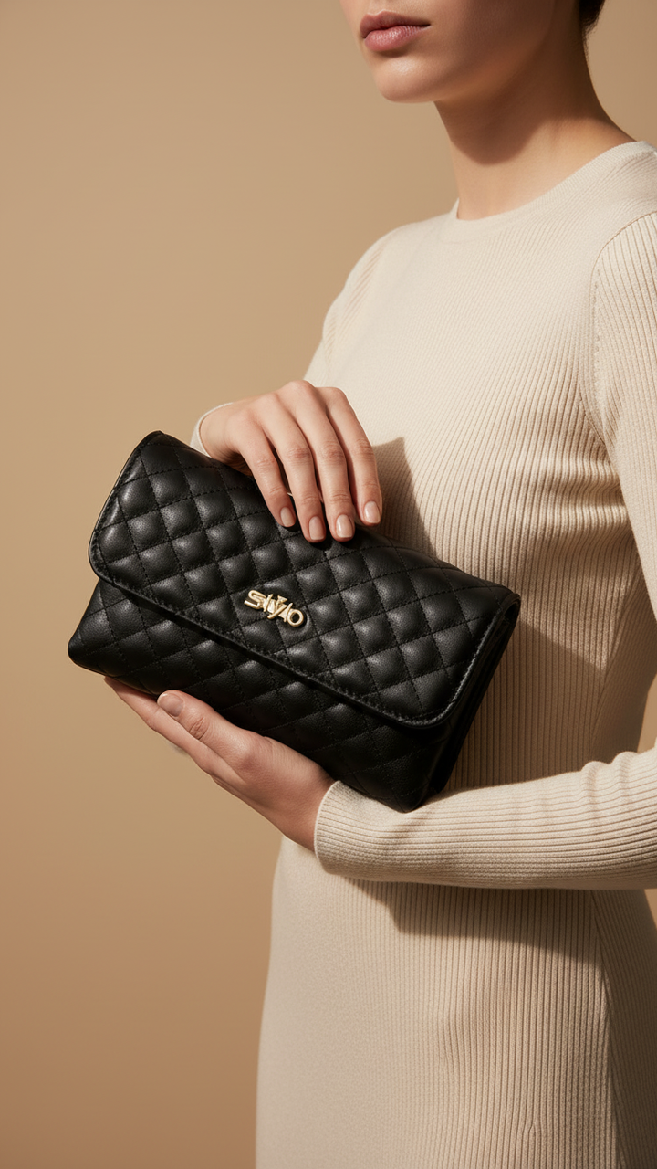 Black Formal Pouch P97614