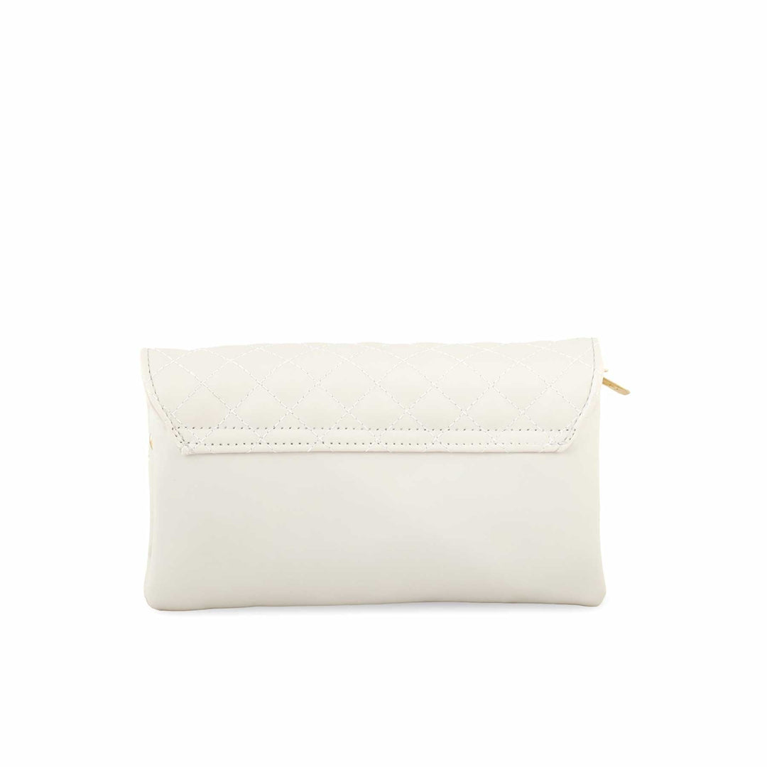 White Formal Pouch P97614