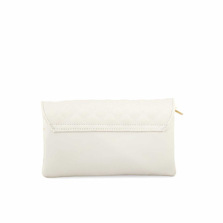 White Formal Pouch P97614