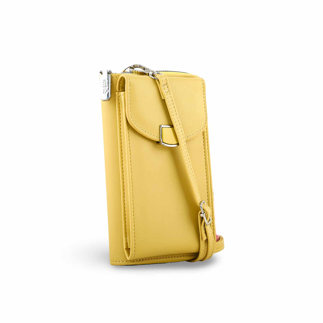 Yellow Casual Pouch P97619