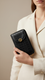 Black Casual Pouch For Ladies P97622