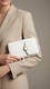 White Casual Pouch P97631