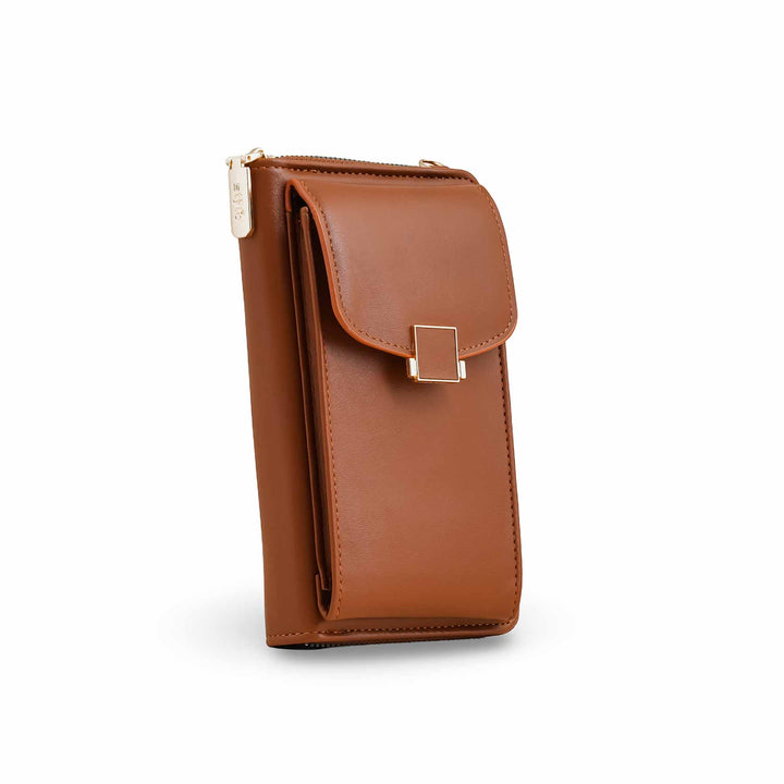 Brown Casual Pouch P97631