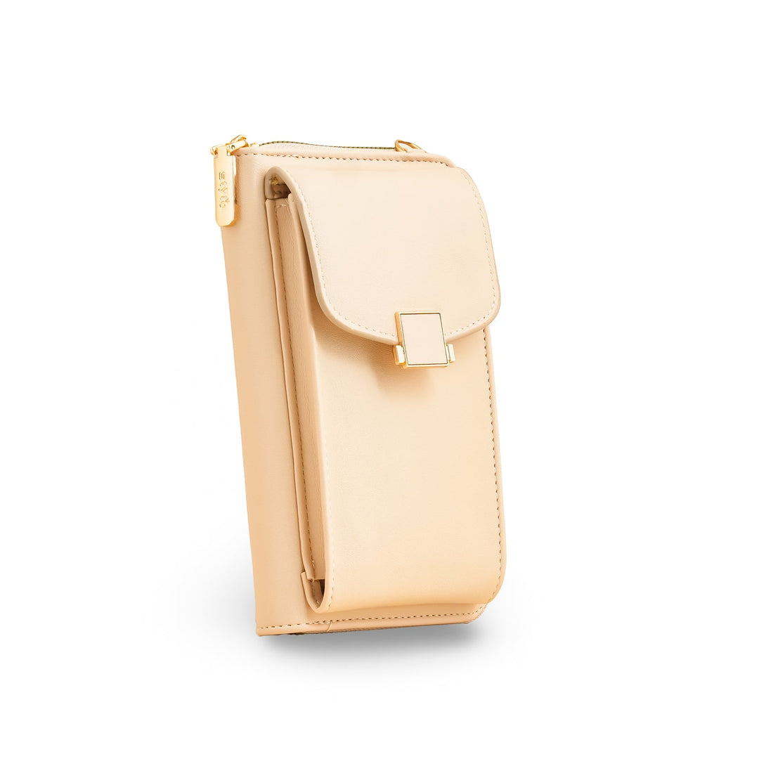 Beige Casual Pouch P97631