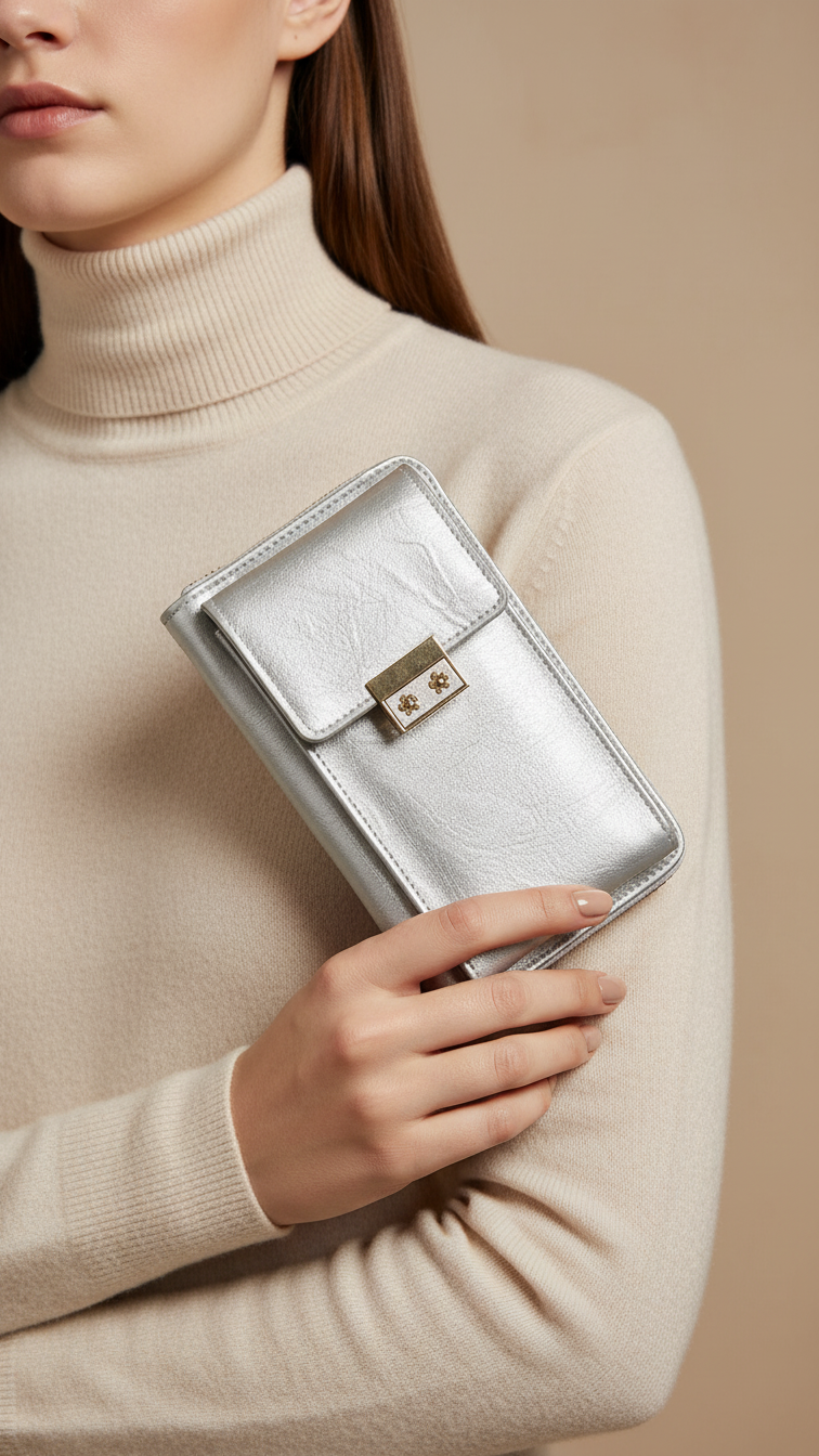 Silver Casual Pouch P97633