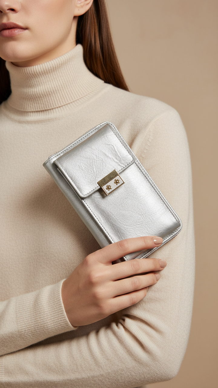 Silver Casual Pouch P97633