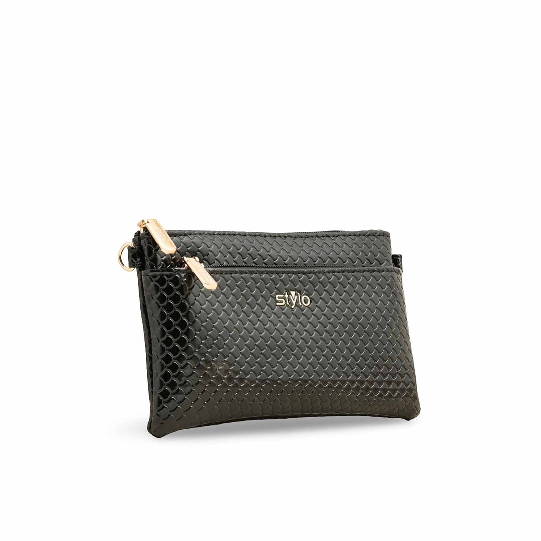 Black Casual Pouch P97636