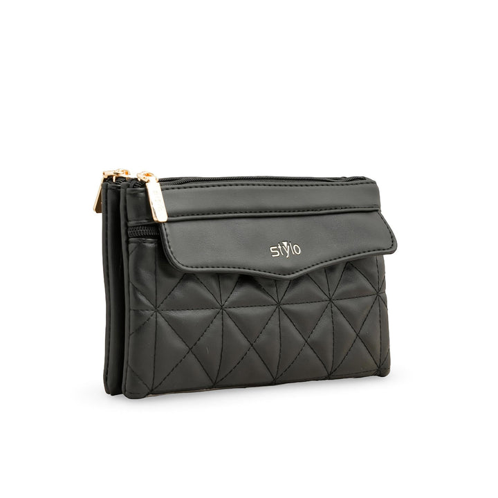 Black Casual Pouch P97642