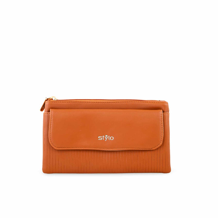 Brown Casual Pouch P97643