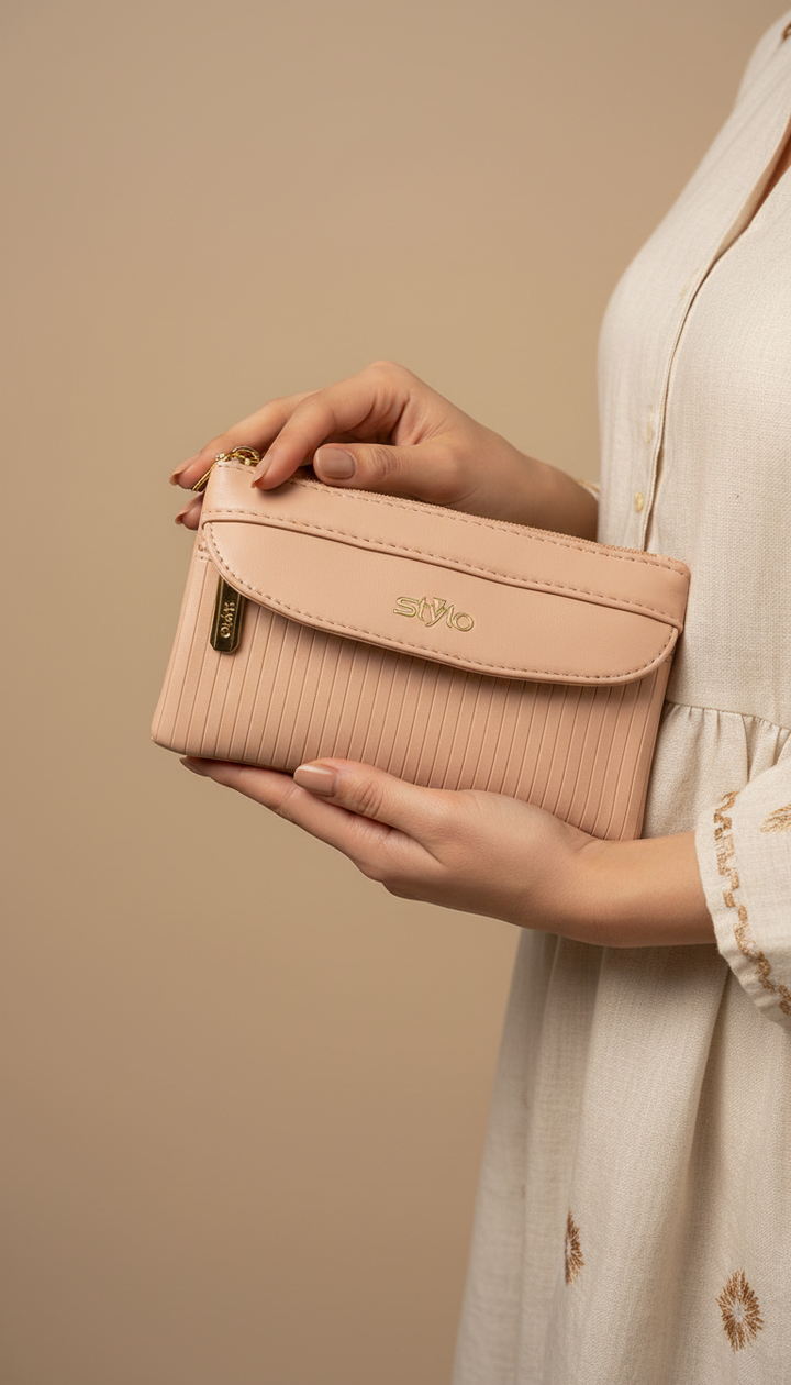 Pink Casual Pouch P97646