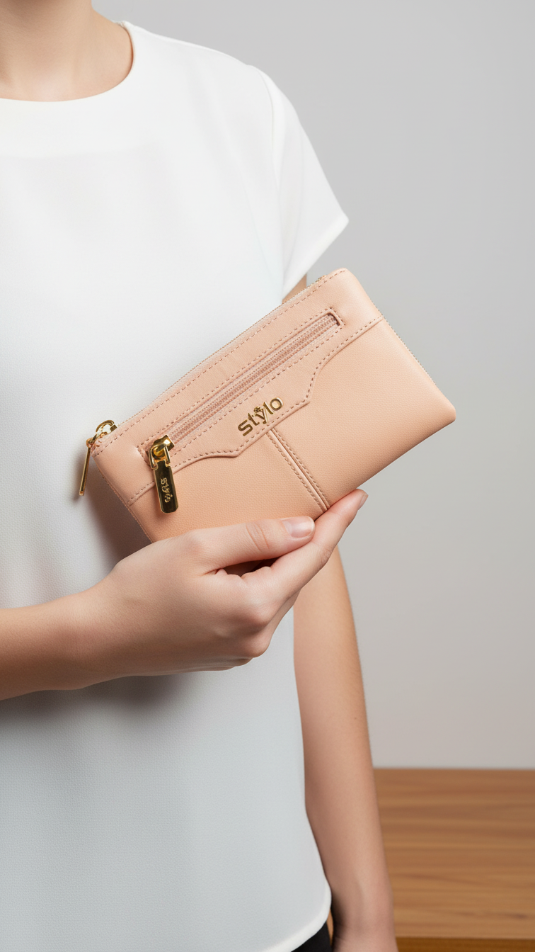 Pink Casual Pouch P97648