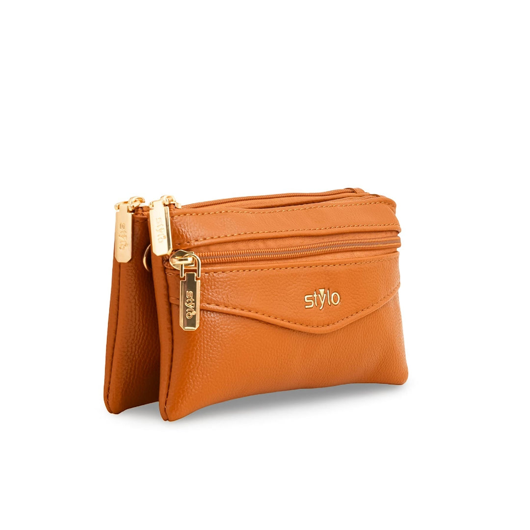 Brown Casual Pouch P97653