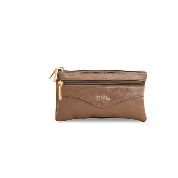 Khaki Casual Pouch P97653