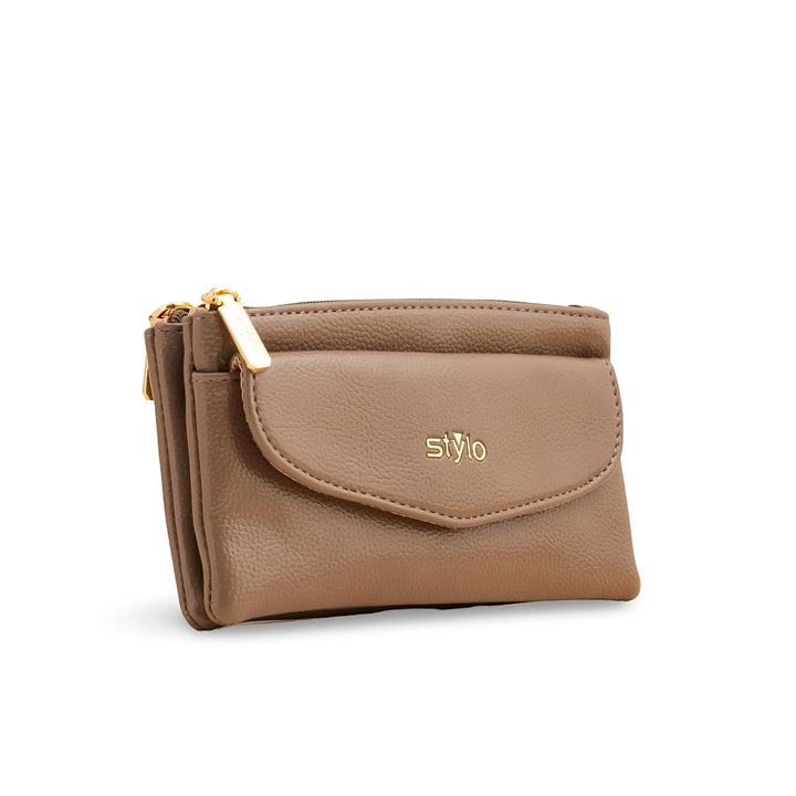 Khaki Casual Pouch P97654