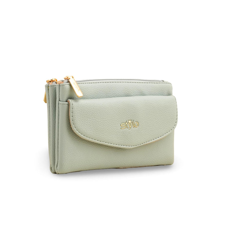 Sky Blue Casual Pouch P97654